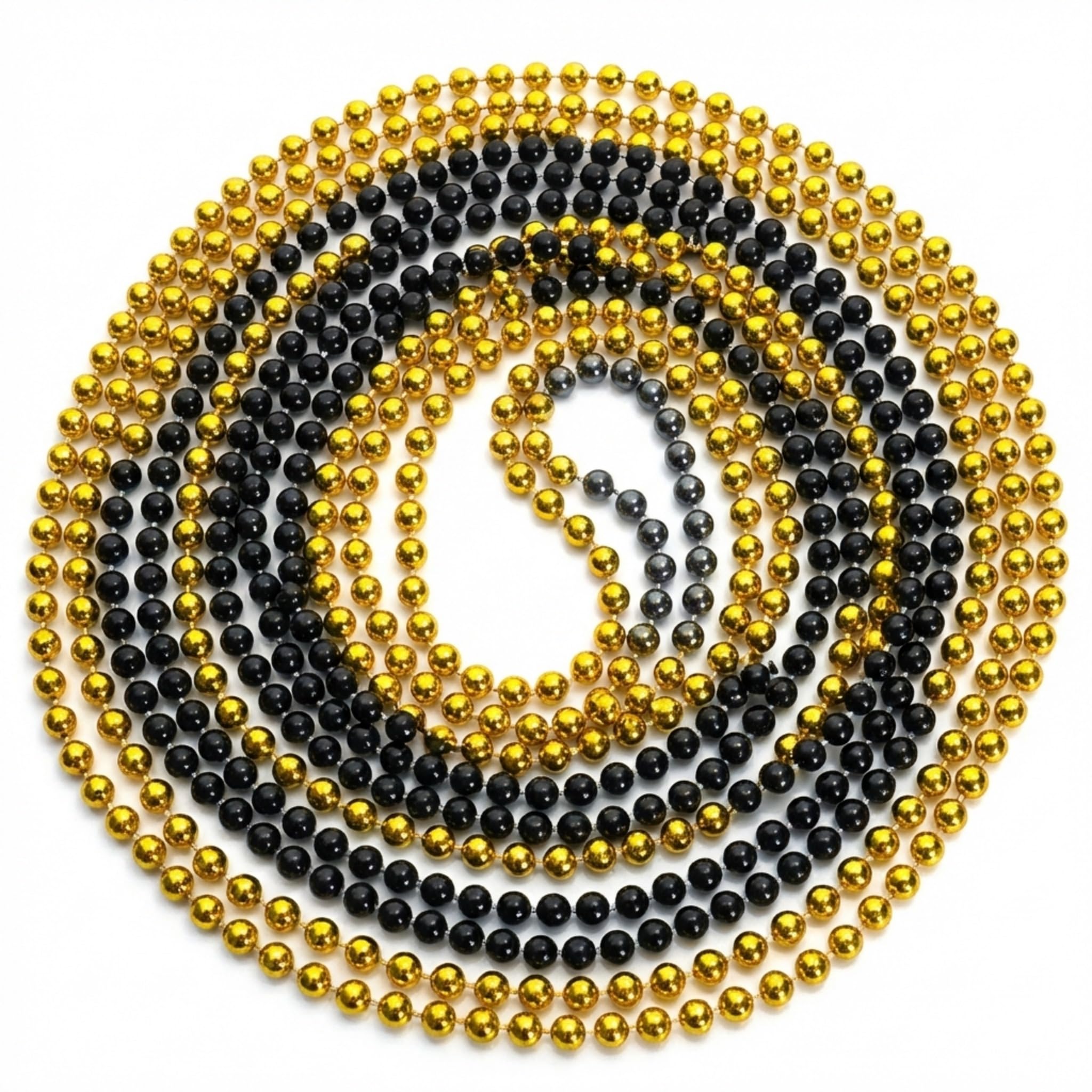 Anderson's 24-Piece Round Bead Sets, 33 Inches, Fan Gear, Birthdays, Homecoming, Game Days, Holidays