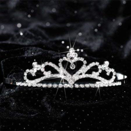Anderson's Alisa Rhinestone Tiara, Sparkling 1.5-Inch Silver Crown with Heart & Orb Design, Clear Faux Diamonds, Adjustable Band & Comfort Combs, Perfect for Proms, Homecomings, Weddings, Pageants & Special Events - Image 9