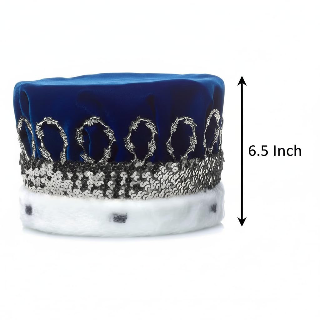 Anderson's Amelia Royalty Set, Velvet Crown & Tiara for Prom, Homecoming, Pageants, and Special Events - Image 2