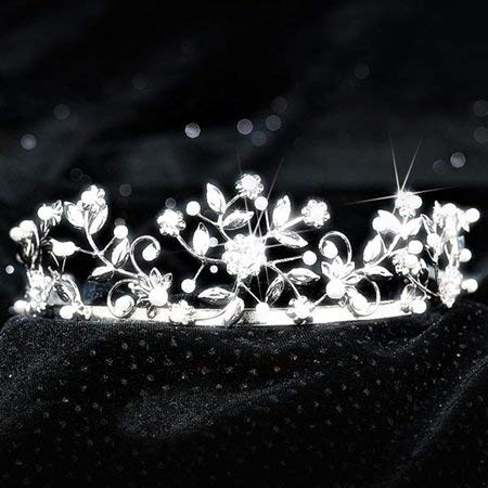 Anderson's Angelica Rhinestone Tiara, Sparkling 1.75-Inch Silver Crown with Clear Faux Diamonds, Adjustable Band & Comfort Combs, Perfect for Proms, Homecomings, Weddings, Pageants & Special Events - Image 8