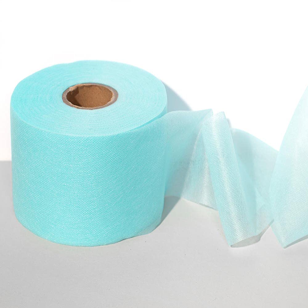 Anderson's Aqua Gossamer Fabric Roll, 4 Inches x 100 Yards, Sheer Fabric for Wedding Decorations, Baby Shower, Gender Reveal, Prom, Homecoming, Event Photo Backdrops, Drapes