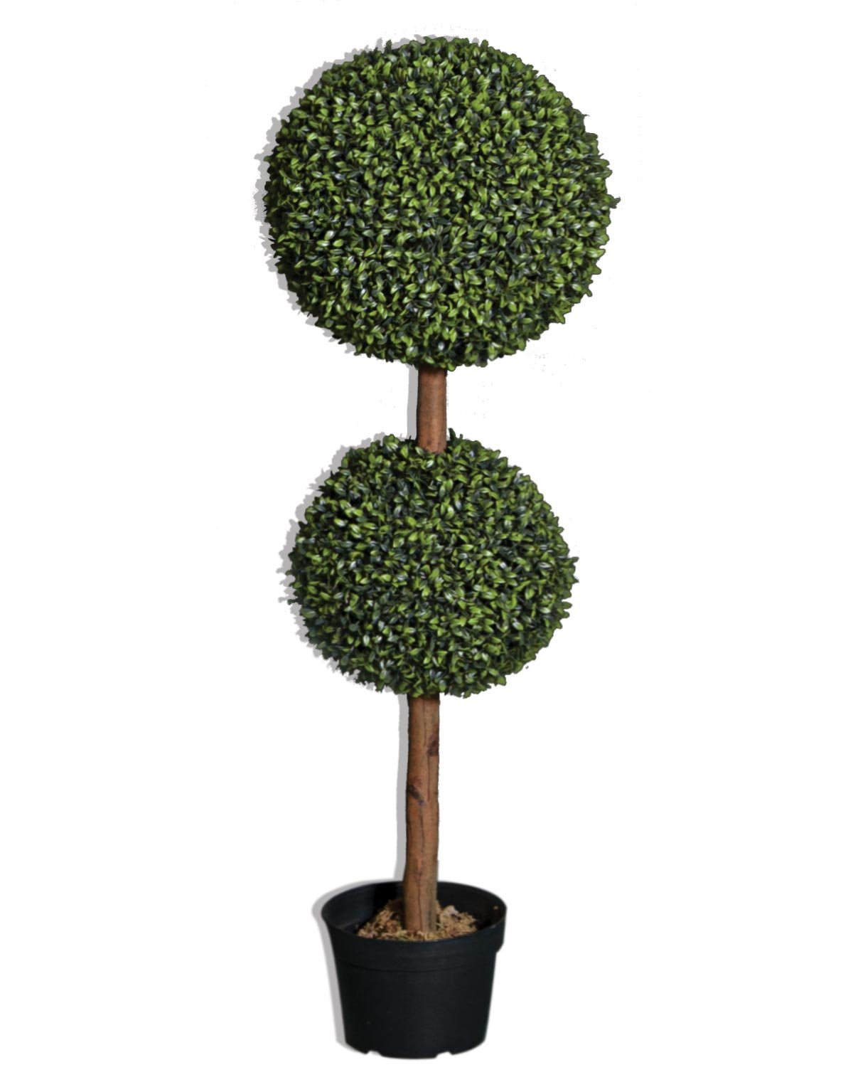 Anderson's Artificial Boxwood Double Topiary Tree 36 Inches Tall