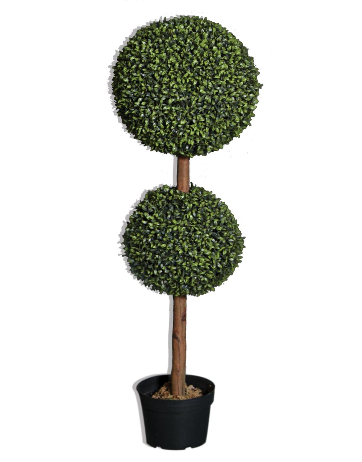 Anderson's Artificial Boxwood Double Topiary Tree 36 Inches Tall - Image 9