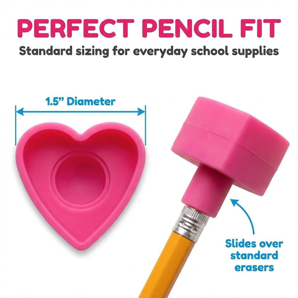 Anderson's Assorted Pencil Popper Toppers, Set of 35, School Supplies, Classroom Supplies, Writing - Image 5