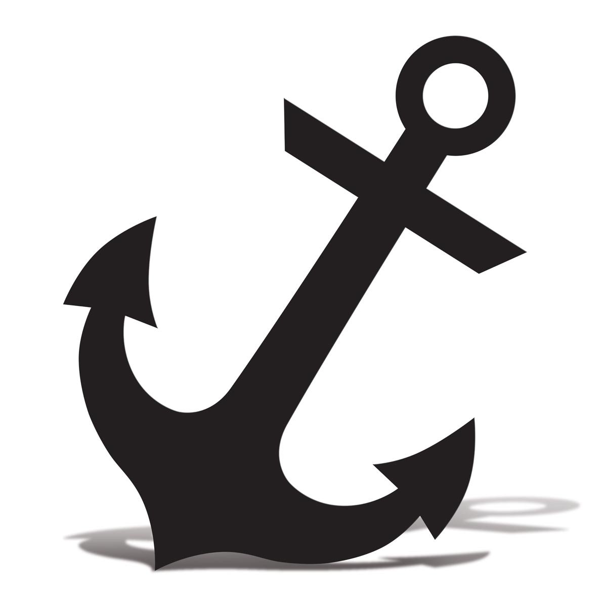 Anderson's Black Anchor Cardboard Life Size Standup Kit