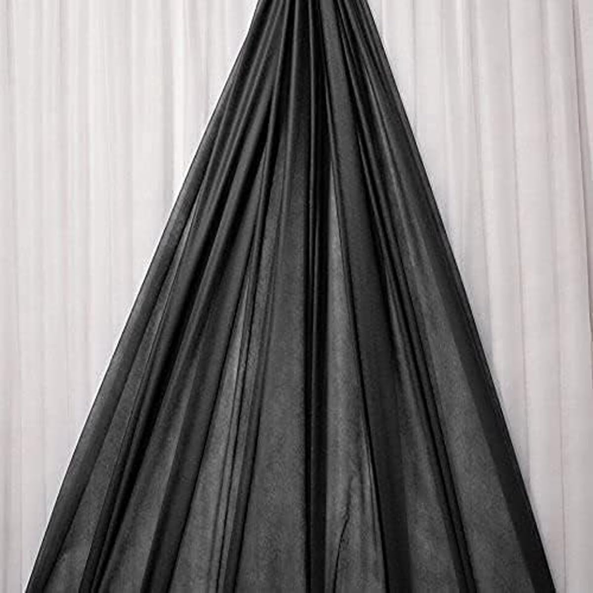 Anderson's Black Gossamer Fabric Roll, 36 Inches x 100 Yards, Sheer Fabric for Wedding Decorations, Baby Shower, Gender Reveal, Prom, Homecoming, Event Photo Backdrops, Drapes - Image 5