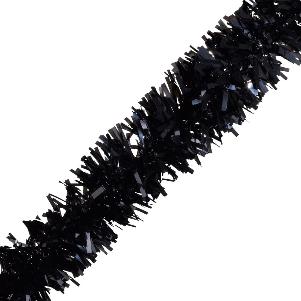 Anderson's Black Vinyl Twist and White Vinyl Fringe Truck Parade Decoration Kit, Parade Float Decor - Image 4