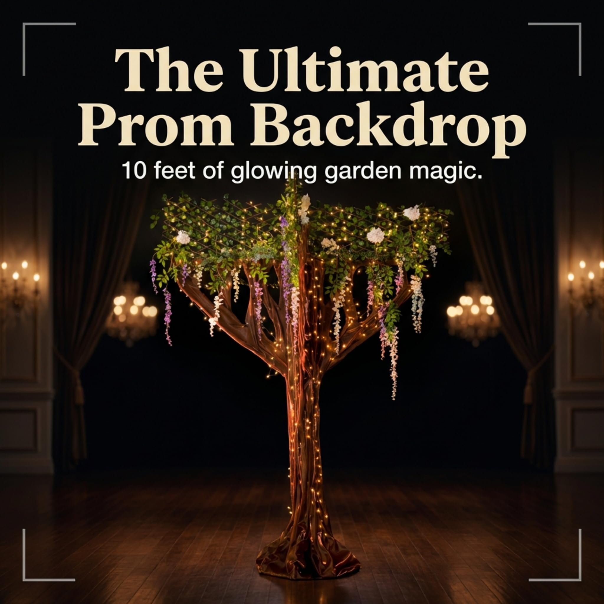 Anderson's Blossoming Lights Garden Tree Decorative Kit, Prom Decorations, Party Decorations, Event Décor, Props, Photo Ops - Image 6
