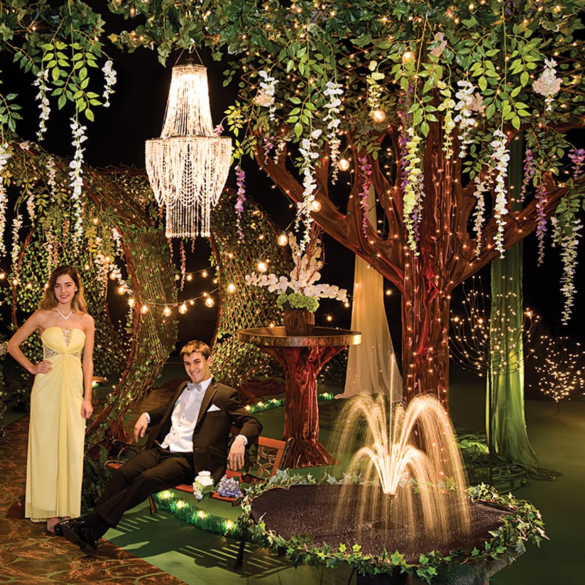 Anderson's Blossoming Lights Garden Tree Decorative Kit, Prom Decorations, Party Decorations, Event Décor, Props, Photo Ops - Image 8