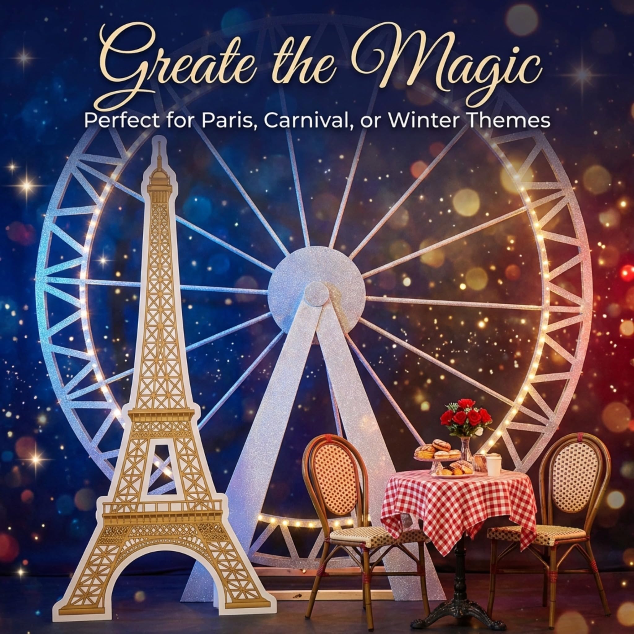 Anderson's Breathtaking Paris Ferris Wheel Kit - Image 3