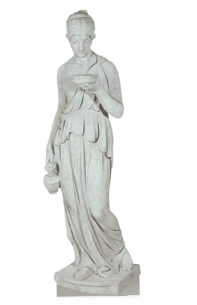 Anderson's Cardboard Greek Goddess Statue Standup Kit, 5'6" High, History, Mythology, Theme, Photo Op, Prop, Prom, Homecoming, Event Decor