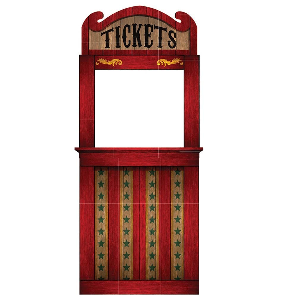 Anderson's Carnival Ticket Booth Photo Prop, Photo Ops, School Events, Birthdays, Underwater Theme
