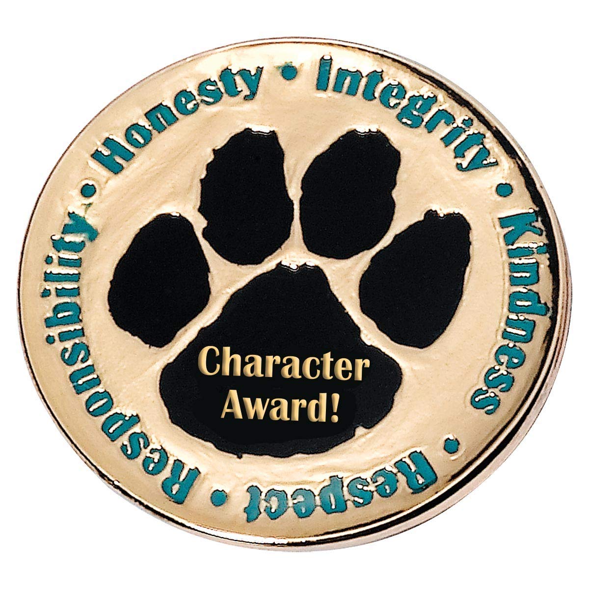Anderson's Character Award Paw Mascot Award Pin, Pack of 12 - Image 3