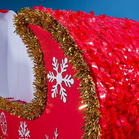 Anderson's Christmas Sleigh Parade Float Kit with Giant Sleigh, Faux Presents, and Merry Christmas Letters – Holiday Float Decorations for School Events, Community Parades, and Santa Photo Ops - Image 6