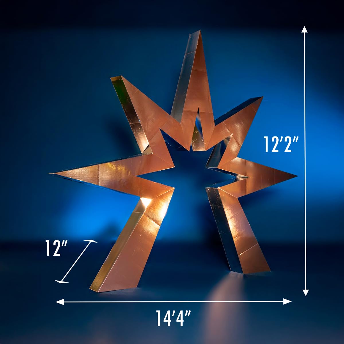 Anderson's City Beyond The Stars Decorative Theme, Event Décor, Gold Decorations - Image 7