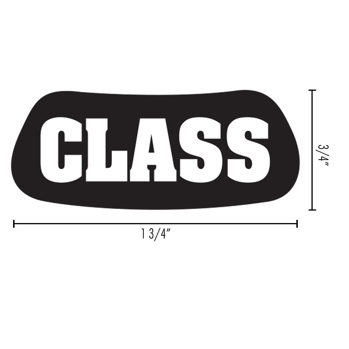 Anderson's Class of 2028 EyeBlacks, 12 Pairs per Package, School Spirit, Spirit Gear - Image 3