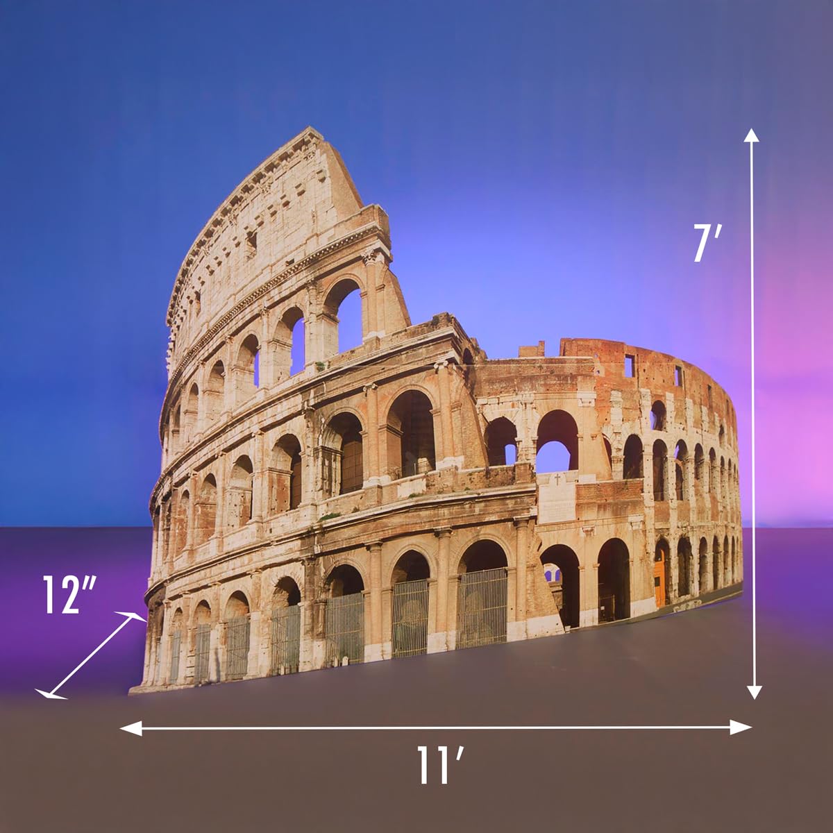 Anderson's Colosseum Standup Kit, Italian Themed Event, Party Decorations, Prom, Wedding - Image 5