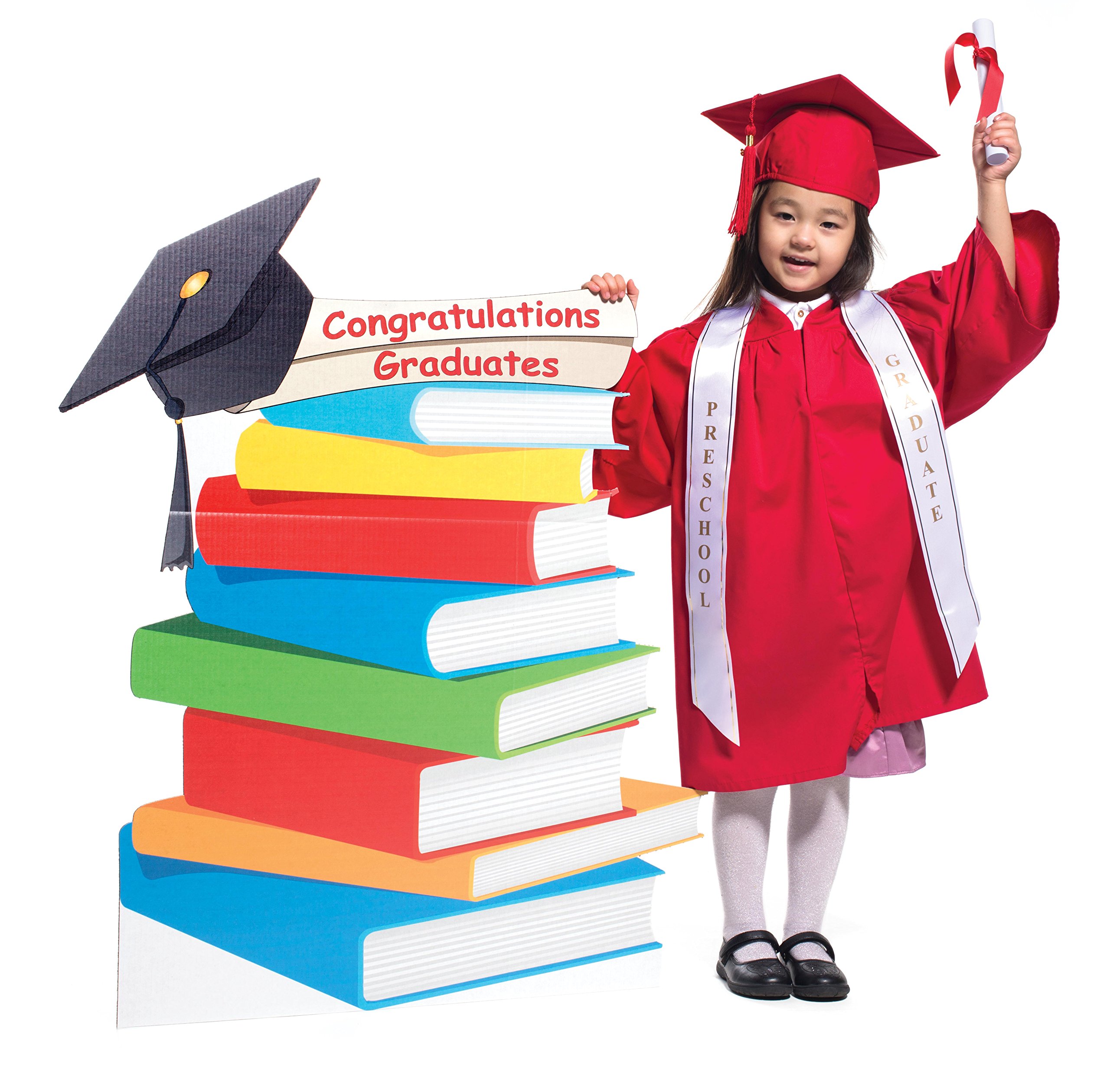 Anderson's Congratulations Graduate Book Stand Early Education Stage Prop Kit - Image 2