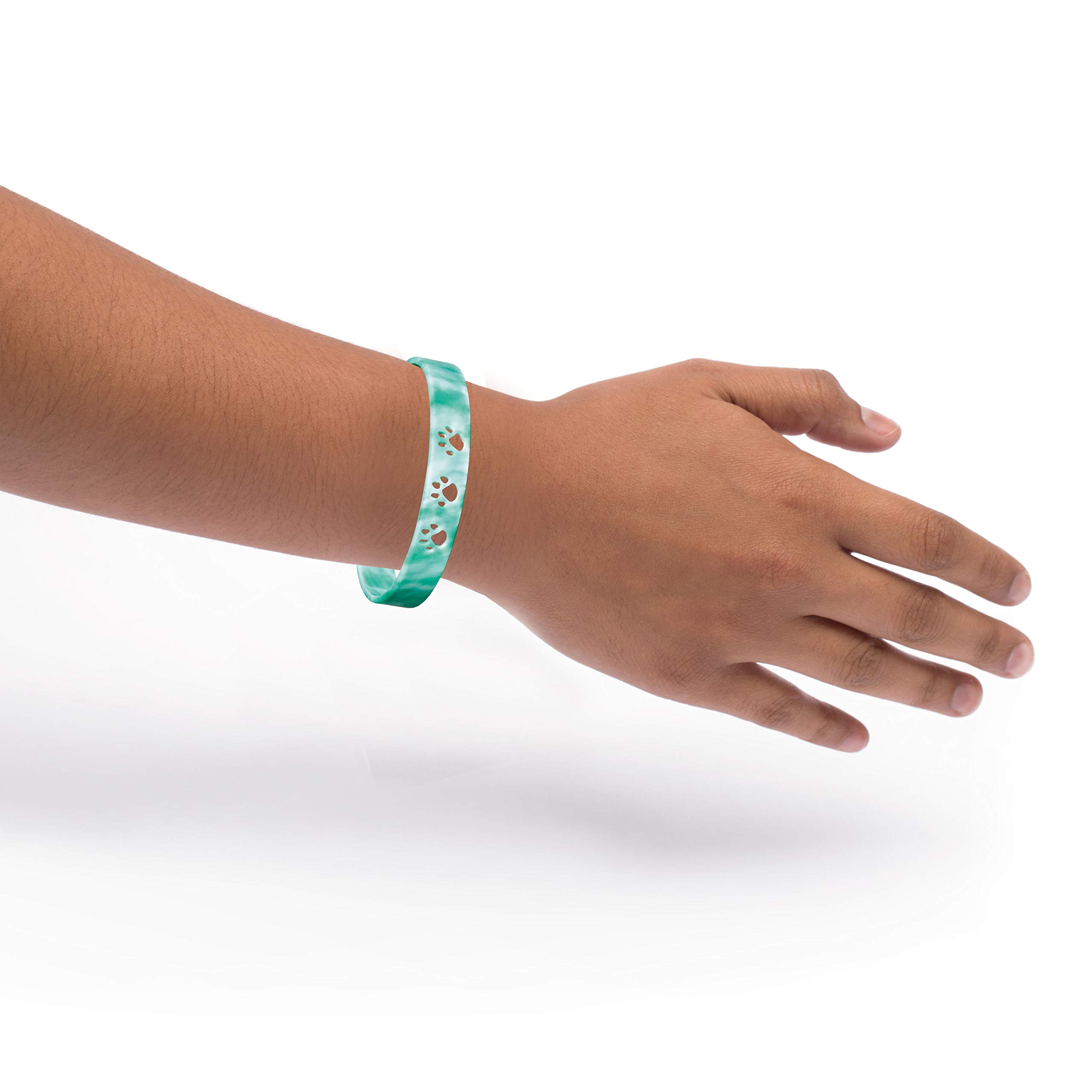 Anderson's Cut-out Paws Spirit Wristband Set, 12 Pack - Image 4