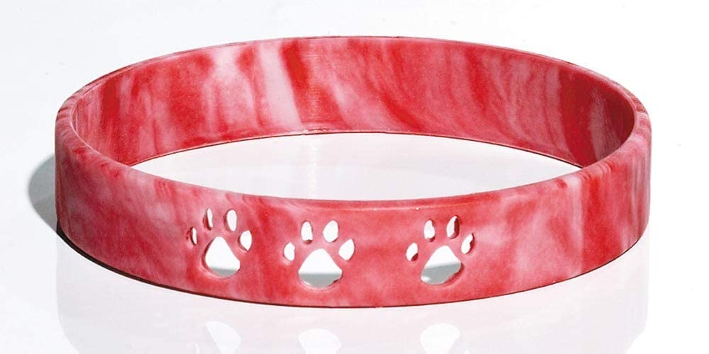 Anderson's Cut-out Paws Spirit Wristband Set, 12 Pack - Image 2