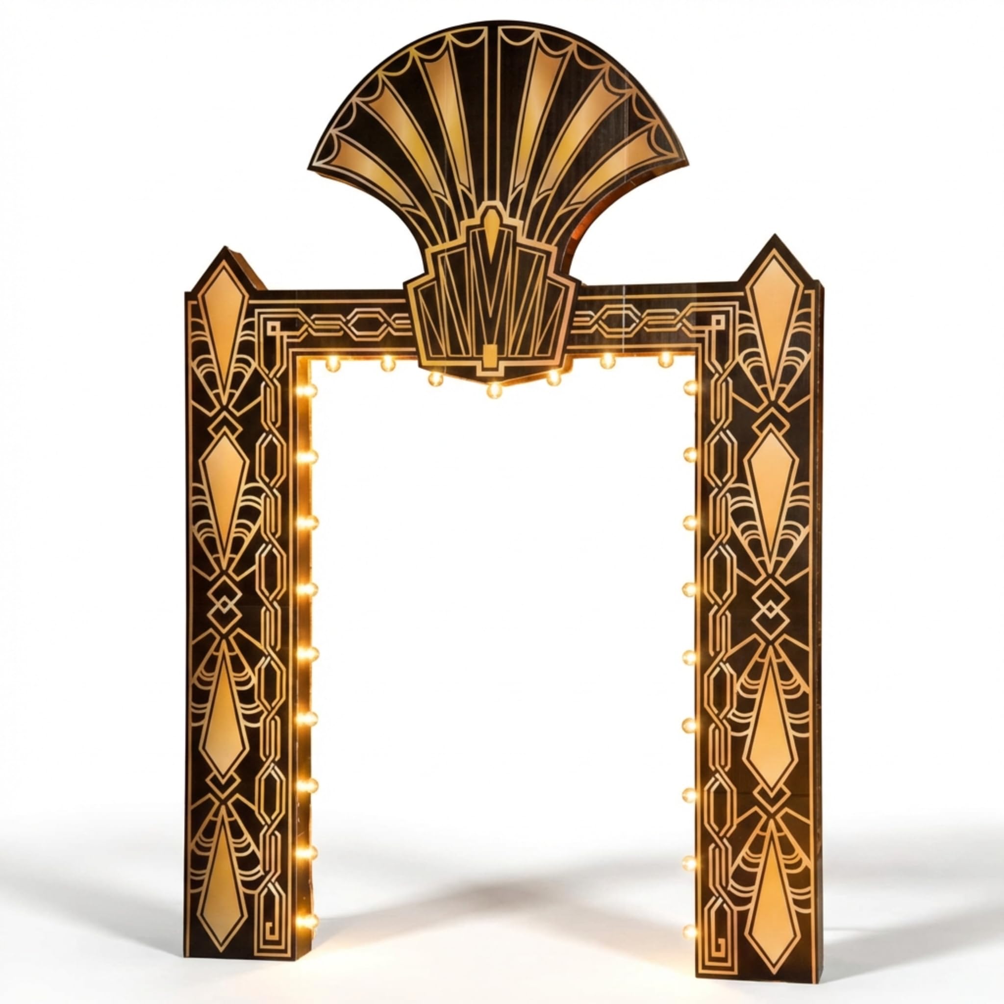 Anderson's Fancy Fan Flair Art Deco Arch Kit with Lights - Image 7
