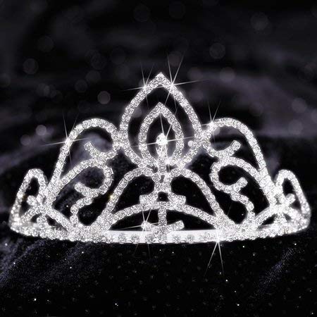 Anderson's Fantine Tiara, 2 3/4 Inches High, Wedding, Prom, Pageant Tiara, Queen Or Princess Tiara For Prom, Homecoming, Pageant, Wedding, School Dance, Award, Costume, Party, Event - Image 8
