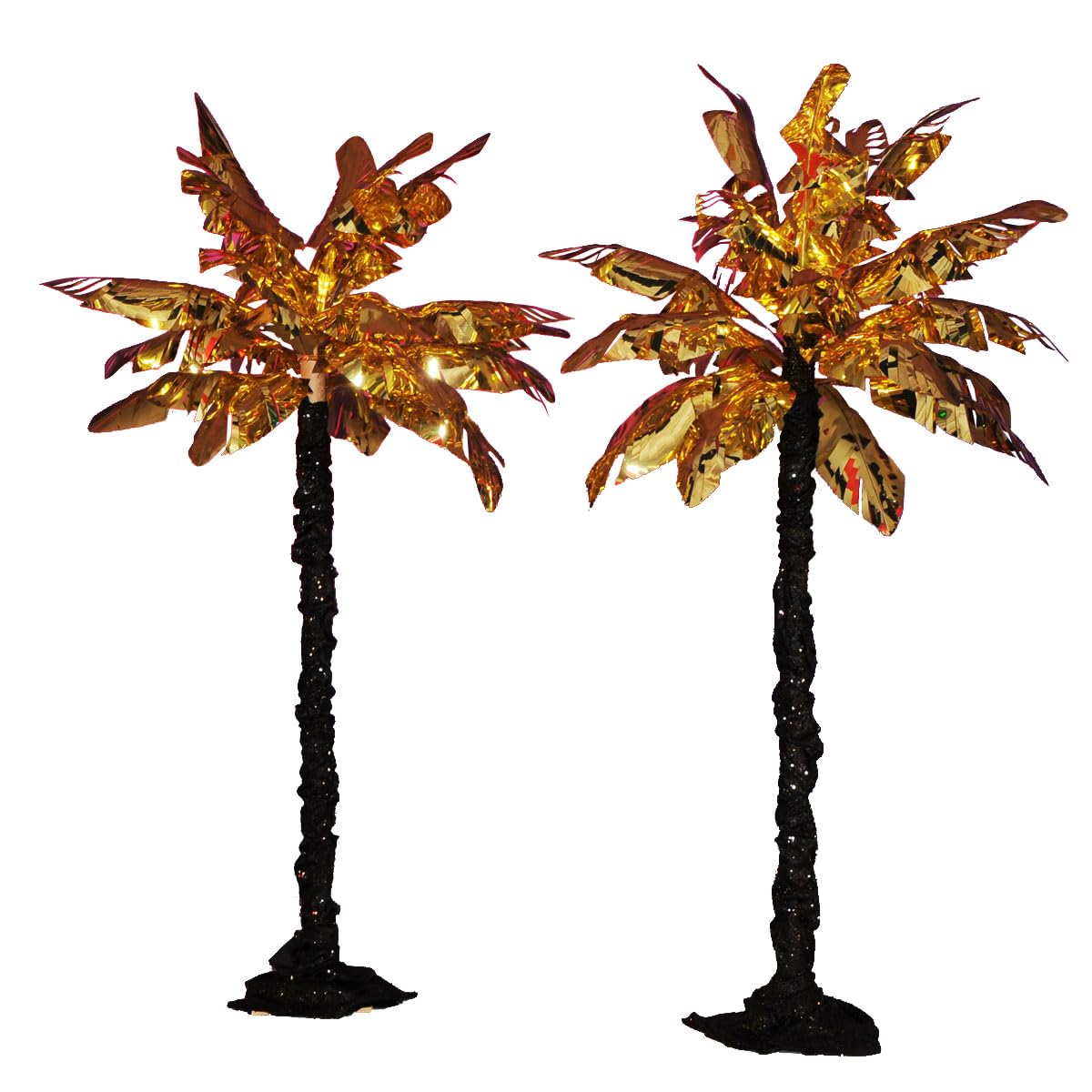 Anderson's Glamorous Golden Palm Trees Decorative Kit, Set of 2, Prom Decorations, Party Decorations, Event Décor, Props, Photo Ops
