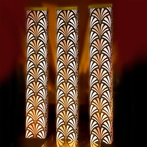 Anderson's Glamour and Glitz Art Deco Columns Kit, Set of 3