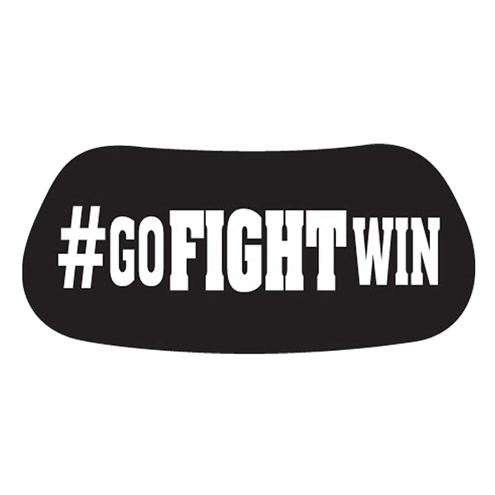 Anderson's Go Fight Win EyeBlacks Set, 12 Pairs, Sports Fan Gear, School Spirit, Football Cheerleader Accessories, Homecoming