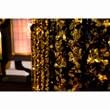 Anderson's Gold and Black Metallic Floral Sheeting, 30 Ft. Parade Float Decoration for Trailers, Parties, Weddings, Proms, Photo Backdrops & Events – Shiny Fringe Garland for Indoor/Outdoor Use - Image 3
