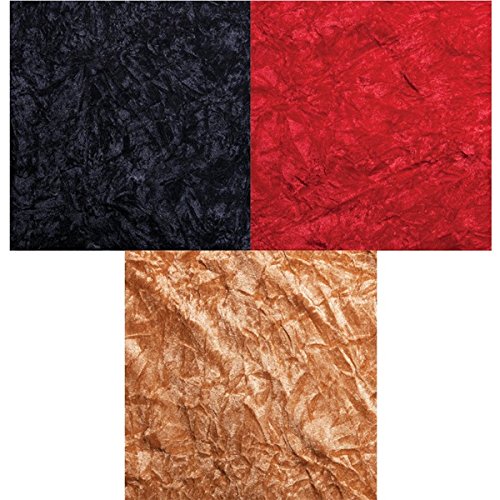 Anderson's Gold Crushed Velvet Decorating Fabric, 54 Inches x 10 Yards, Decorative Wedding Fabric for Wedding Reception, Baby Shower, Gender Reveal, Prom, Homecoming, Tables, Party - Image 3
