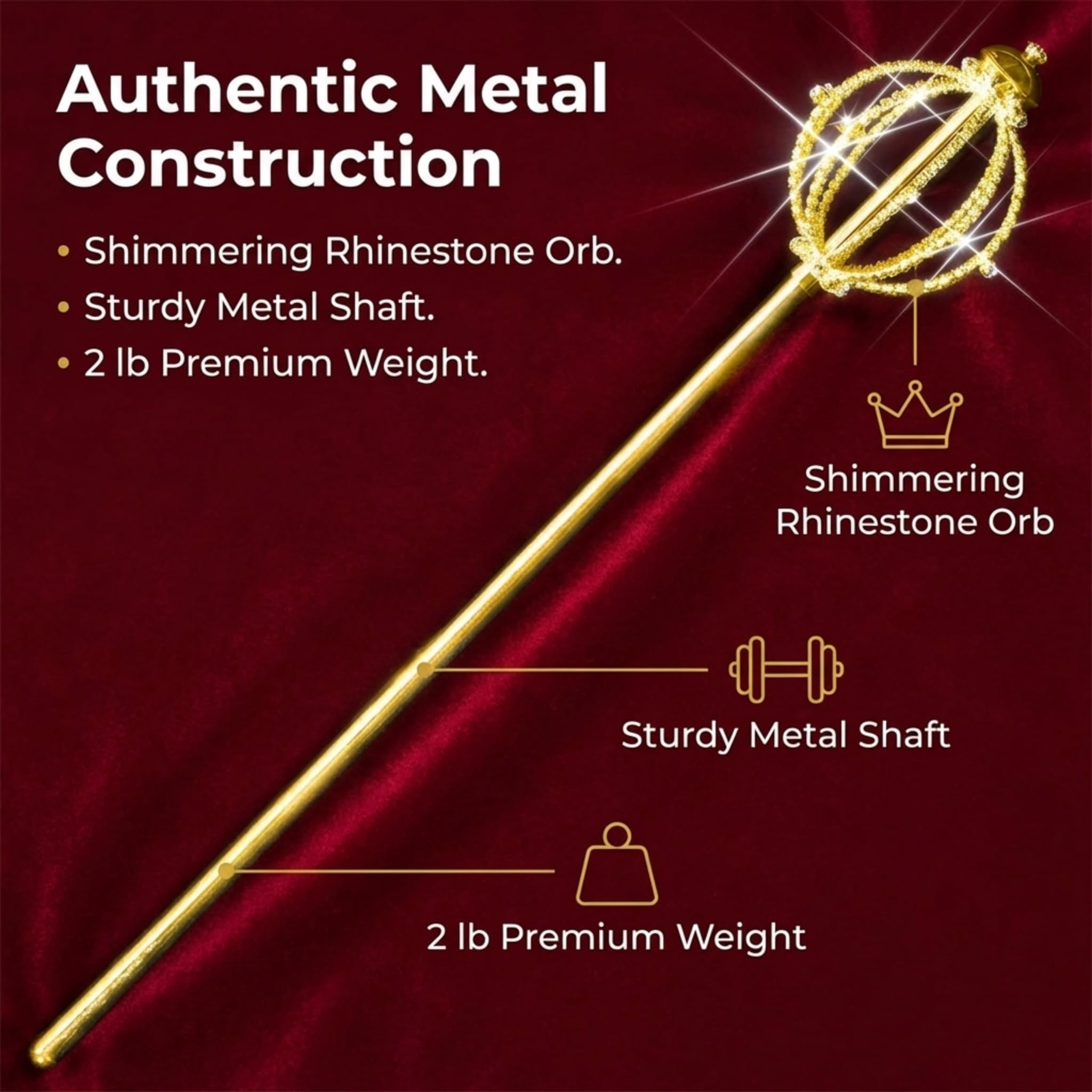 Anderson's Gold Dynasty Scepter - Image 6