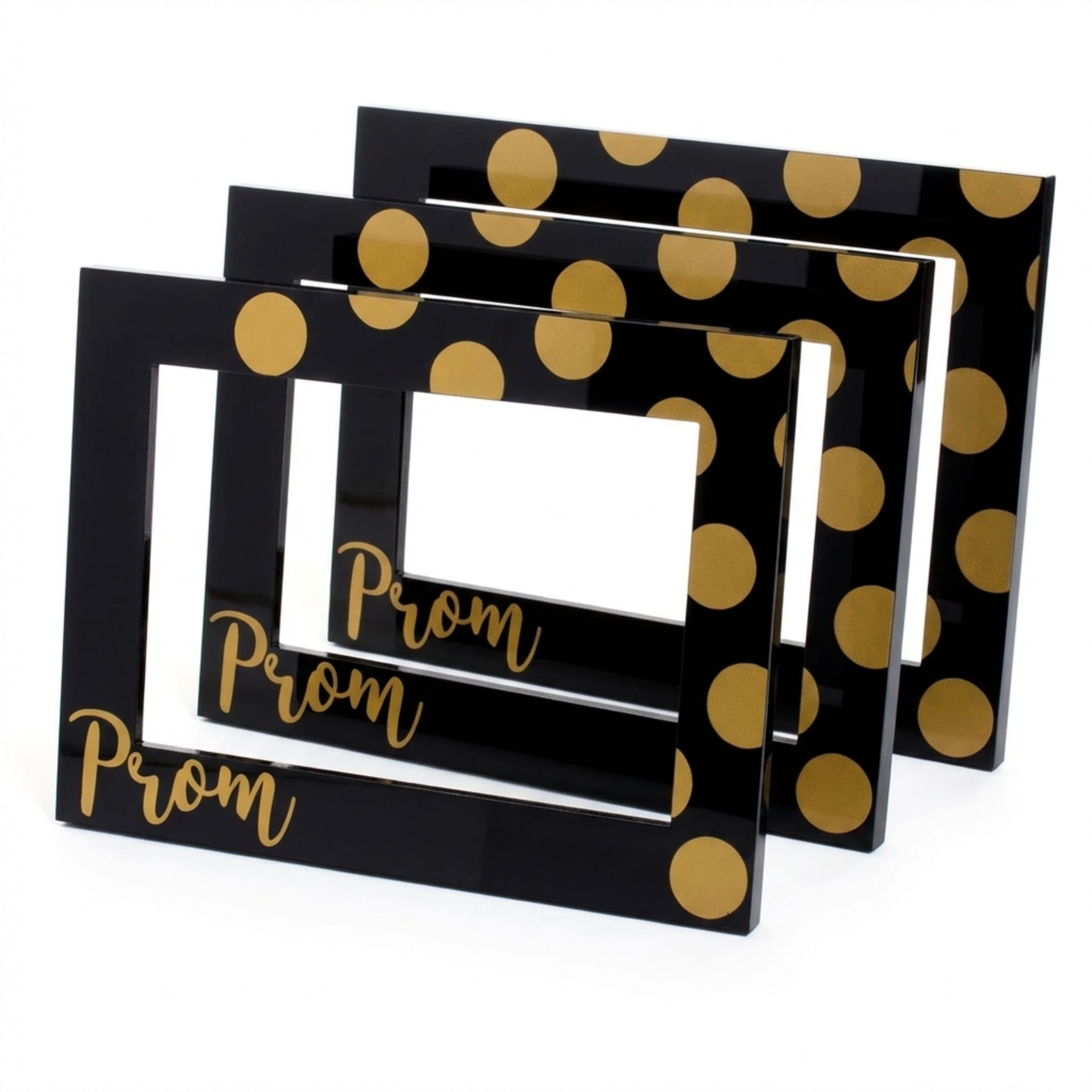 Anderson's Golden Bubbles Prom Frame, 4 Inches x 6 Inches, Set of 3, Prom Favors, Keepsakes, Swag Bags - Image 8