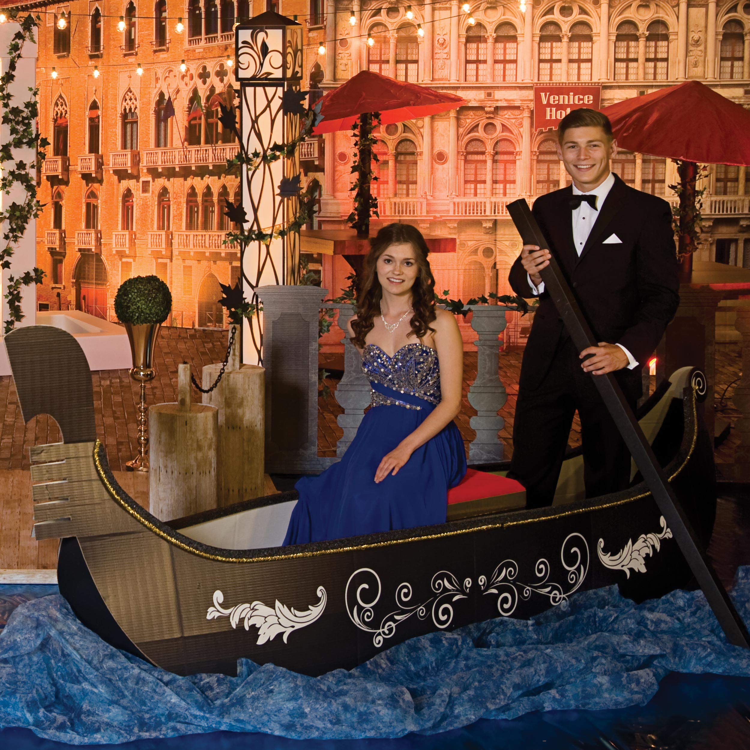 Anderson's Gondola on Grand Canal Kit, Italian Theme, Photo Ops, Props - Image 2