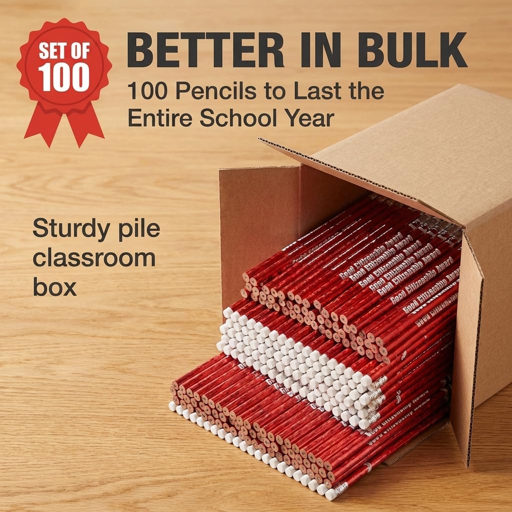 Anderson's, Good Citizenship Award Pencils, Set of 100, School Pencils, Student Awards, Recognition - Image 3
