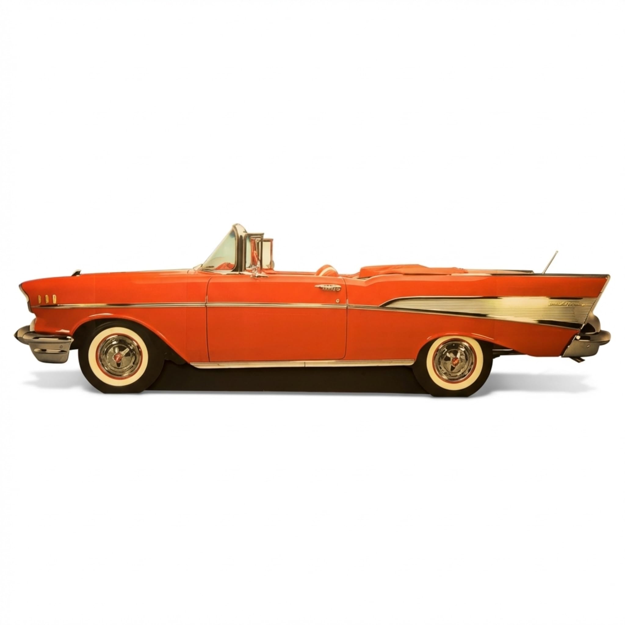 Anderson's Good Times Bel Air Car Kit Cardboard Cutout, 4 Feet x 13 Feet and 6 Inches x 9 Inches - Image 7