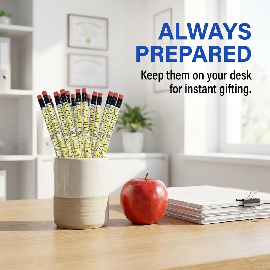 Anderson's, Happy Birthday from Your Principal Hats Pencils, Set of 100, Birthday Gifts, Keepsakes, Giveaways - Image 6