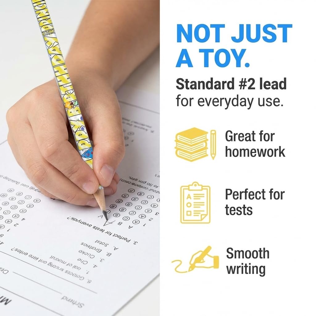 Anderson's, Happy Birthday from Your Principal Hats Pencils, Set of 100, Birthday Gifts, Keepsakes, Giveaways - Image 7