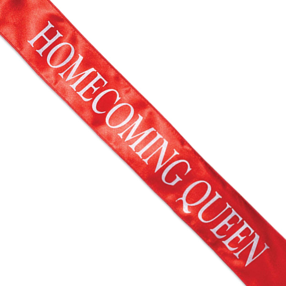 Anderson's Homecoming 2023 Royalty Set with Sharona Tiara, Red Crown, Red Sashes, and White Buttons, High School - Image 5