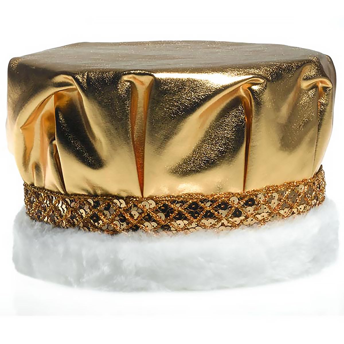 Anderson's Homecoming Coronation Set for 10, Metallic Crown/Braid Band/Fur Trim - Image 4