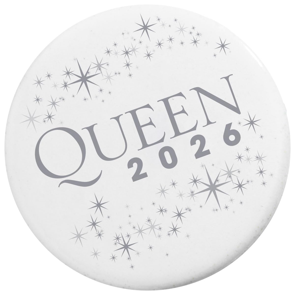 Anderson’s Homecoming Queen 2026 Court Set with Silver & Black Satin Sash, White Keepsake Button, High School Sash and Button for Homecoming Court, School Dance, Parade, Costume, Event, 2 Piece Set - Image 3