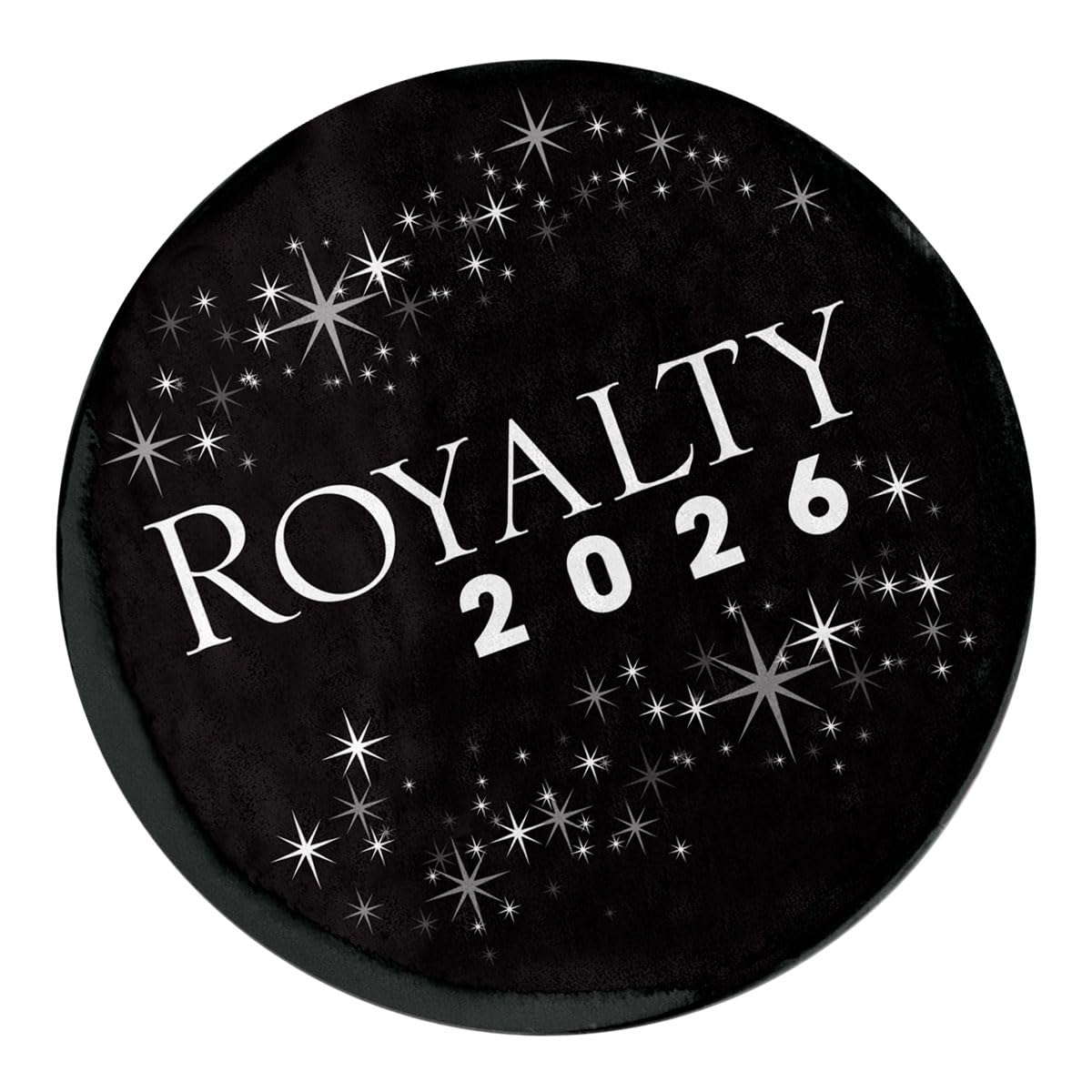 Anderson’s Homecoming Royalty 2026 Court Set with White & Black Satin Sash, Keepsake Button, High School Sash and Button for Homecoming Court, School Dance, Parade, Costume, Event, 2 Piece Set - Image 3