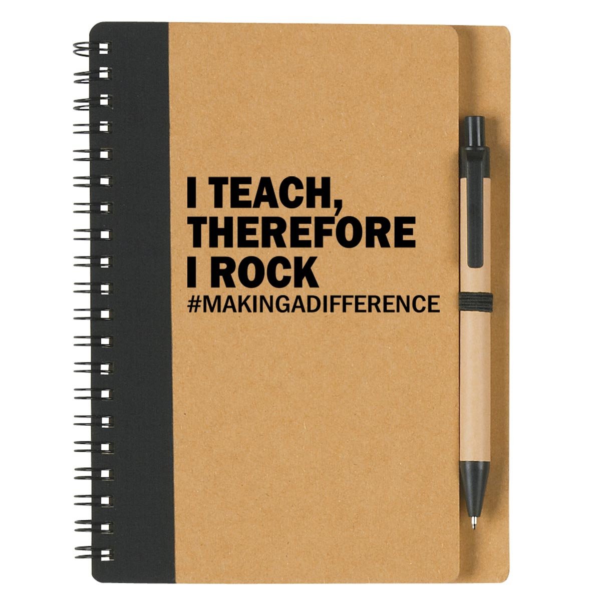 Anderson's I Teach Therefore I Rock 5-Piece Teacher Gift Set, Messenger Bag, Notebook, Tumbler, Sticky Notes & Pen – Teacher Appreciation for Elementary, Middle, High School & College Educators - Image 4