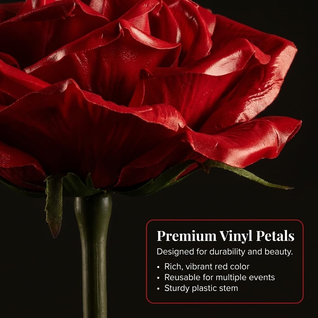 Anderson's Jumbo Red Rose - 44 inches - Image 5
