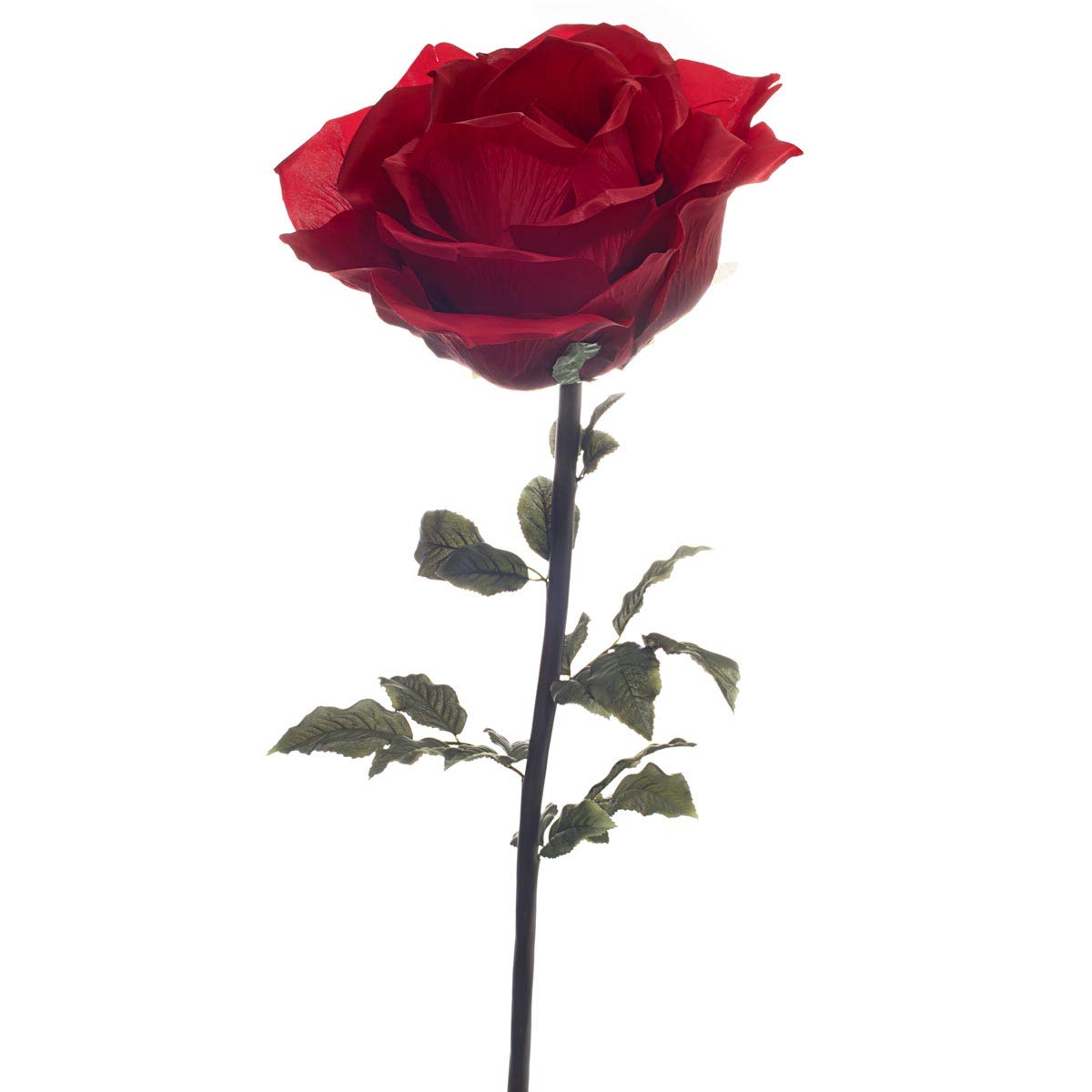 Anderson's Jumbo Red Rose - Artificial Plant - 53 Inches