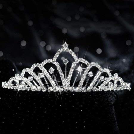 Anderson's Karen Rhinestone Tiara, Sparkling 1.75-Inch Silver Crown with Clear Faux Diamonds, Adjustable Band & Comfort Combs, Perfect for Proms, Homecomings, Weddings, Pageants & Special Events - Image 8