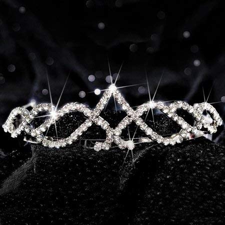 Anderson’s Kyla Tiara, 1.5" Silver Rhinestone Crown for Prom Queen, pageants, weddings, quinceañeras, birthdays, Sweet 16, homecoming, school dances, costumes, parties, and events - Image 8