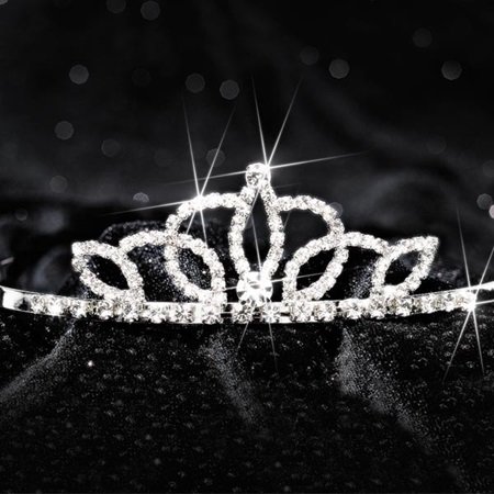 Anderson’s Lady‑in‑Waiting Rhinestone Tiara, 1 1/2" High Hand‑Crafted Silver Band Crown with Sparkling Clear Gemstones, Adjustable Fit with Secure Combs, Elegant Accessory for Weddings, Prom Queen, Homecoming, Pageants, Quinceañeras, and Sweet 16 Celebrations - Image 9