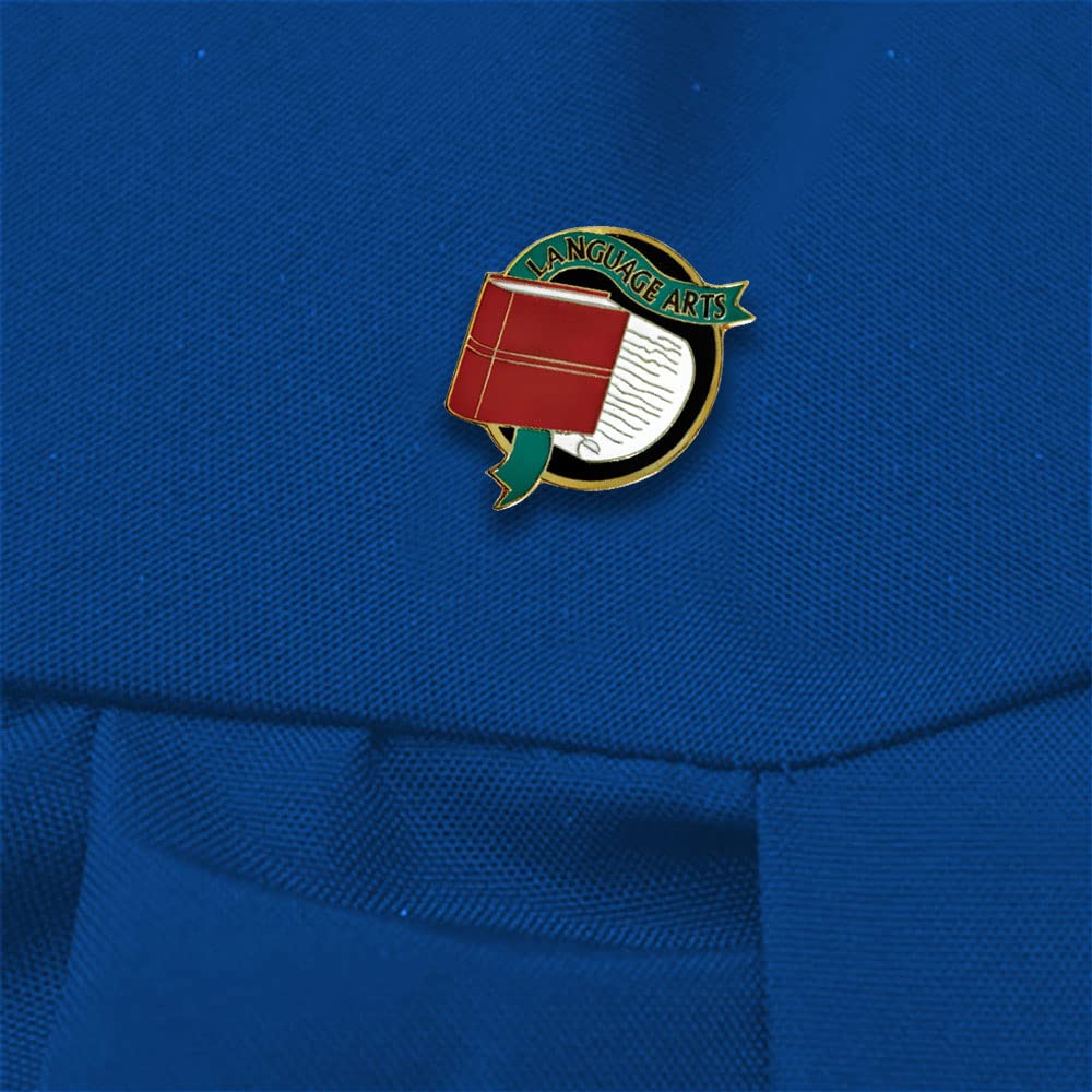 Anderson's Language Arts Pin Packs, Lapel Pins for Student Recognition, Perfect for Celebrating Literary Achievements, Reading Clubs, Writing Competitions, Classroom Excellence, School Events - Image 3