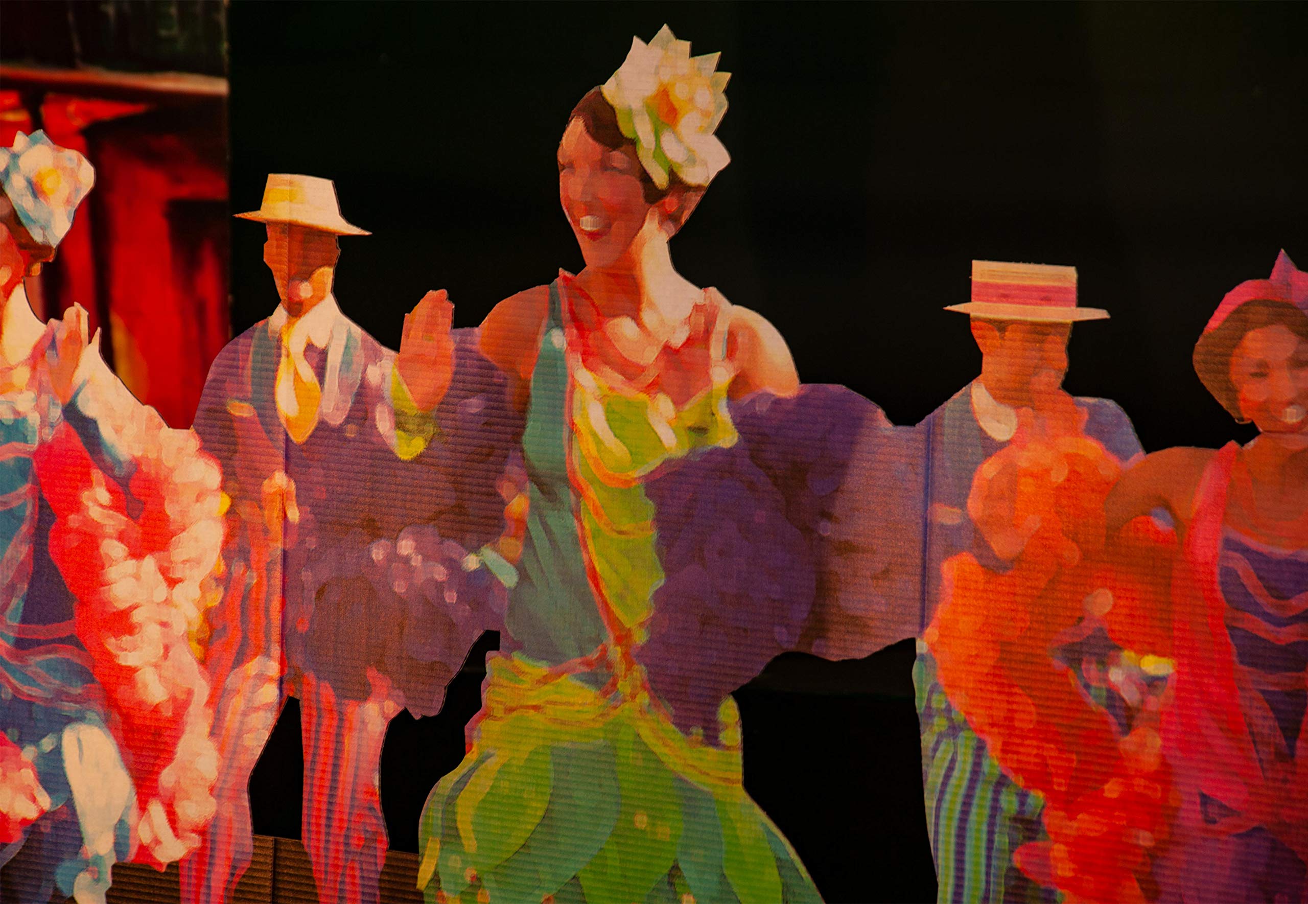 Anderson's Mardi Gras Dancer Standups Kit, Set of 3, Standee, Photo Ops, Props, School Events - Image 3